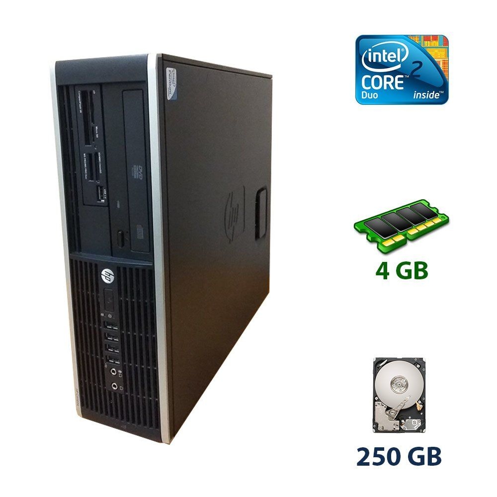 

Б/у HP 6000 SFF / Intel Core 2 Duo E8400 (2 ядра по 3.0 GHz) / 4 GB DDR3 / 250 GB HDD