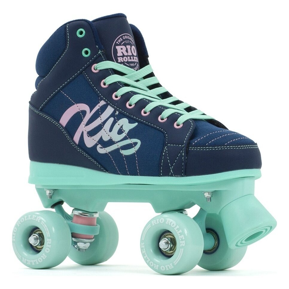 

Ролики Rio Roller Lumina Navy Green (Сине-зелёный, 33)