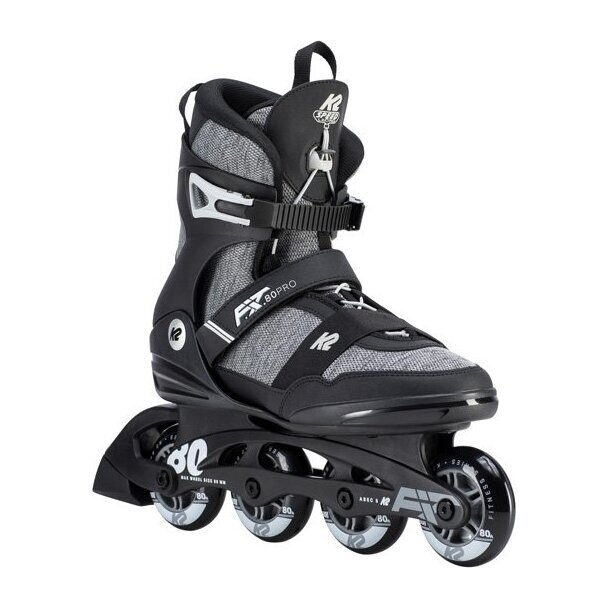 

Ролики K2 F.I.T. 80 Pro Grey Black 2021 (40,5)