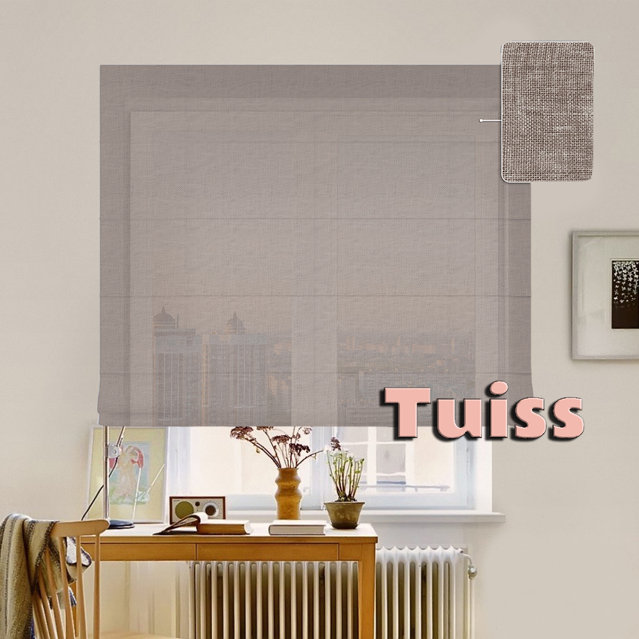 

Римская штора система Classic InHt Тюль Натурель Латте 150х170 см