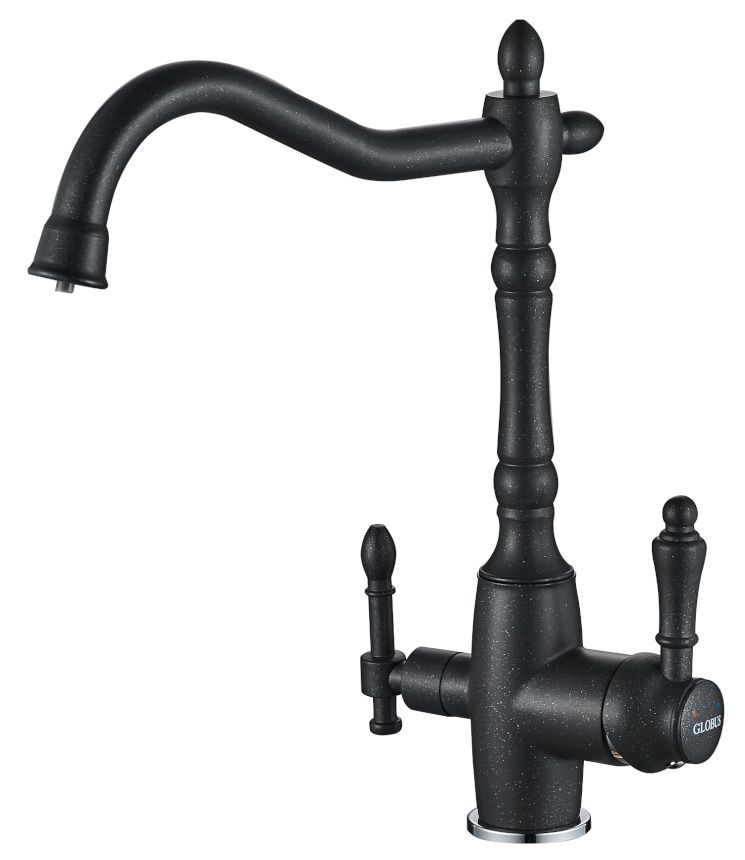 

Смеситель для кухни под осмос Globus Lux GLLR-1000-1-ONIX