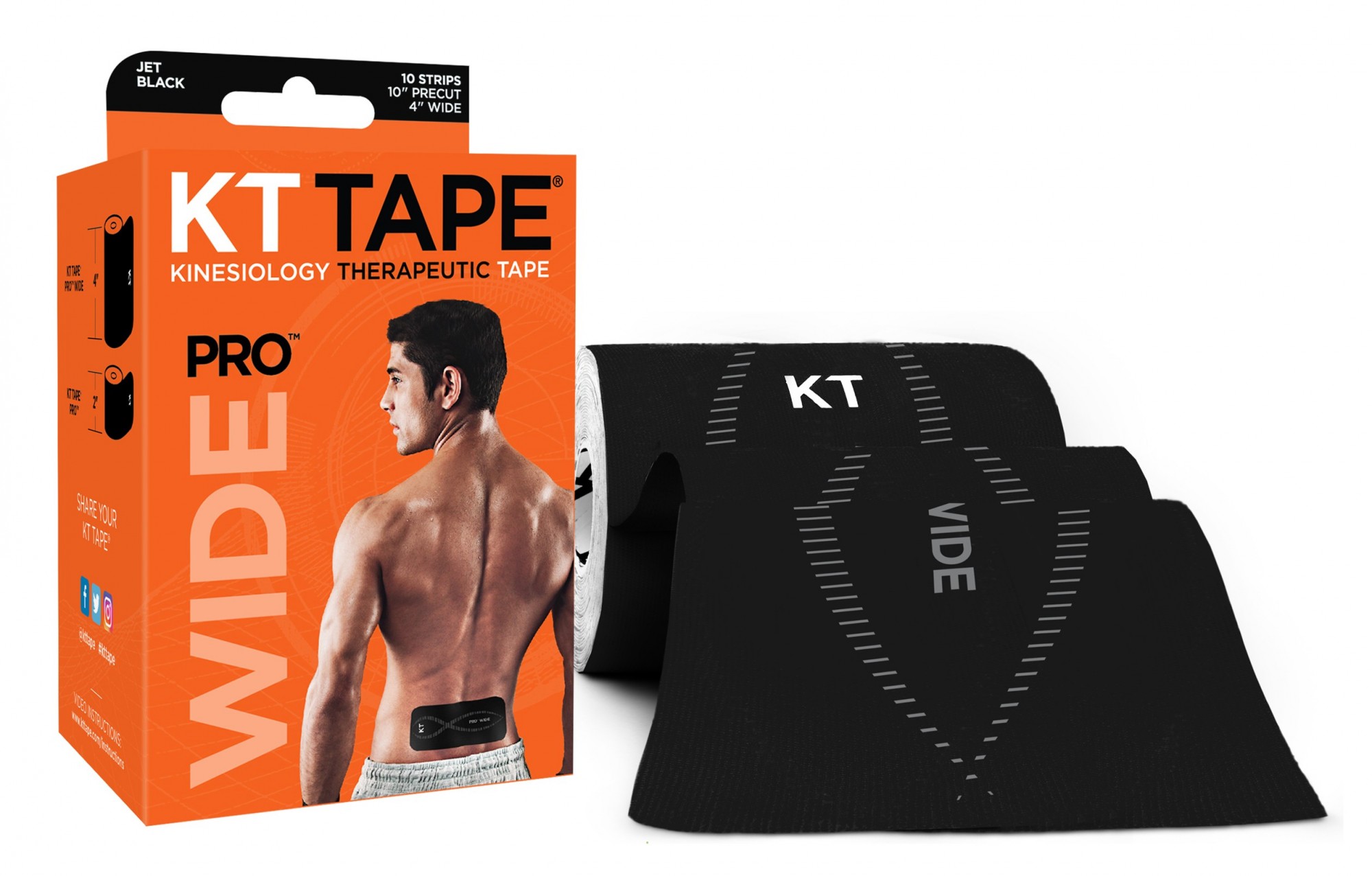 

Кинезио тейп KT TAPE PRO WIDE