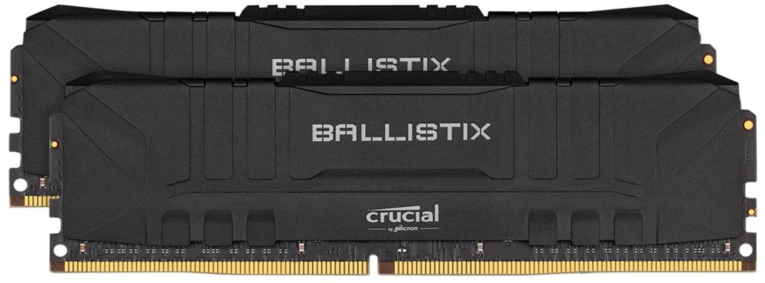

Оперативная память Crucial DDR4-3200 16384MB PC4-25600 (Kit of 2x8192) Ballistix Black (BL2K8G32C16U4B)