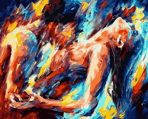 

Картина по номерам Q2209 Страсть, 40x50 см., Mariposa