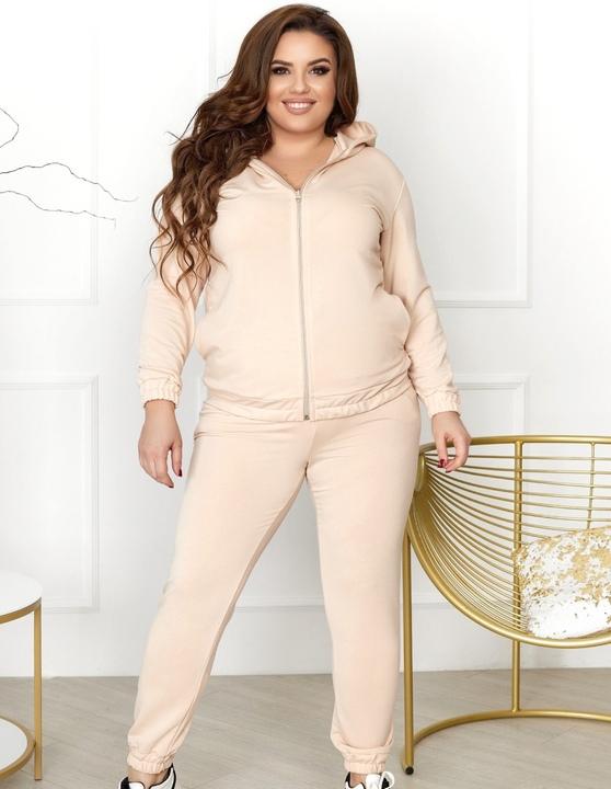 

Спортивный костюм G&M k-83236 sale 52-54 Размер цвет бежевый