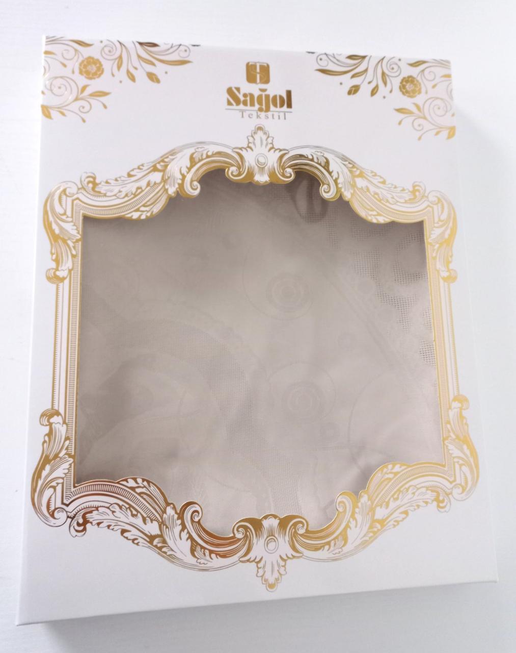 

Скатерть Sagol тефлон 160x300 St-052 Bej в коробке *