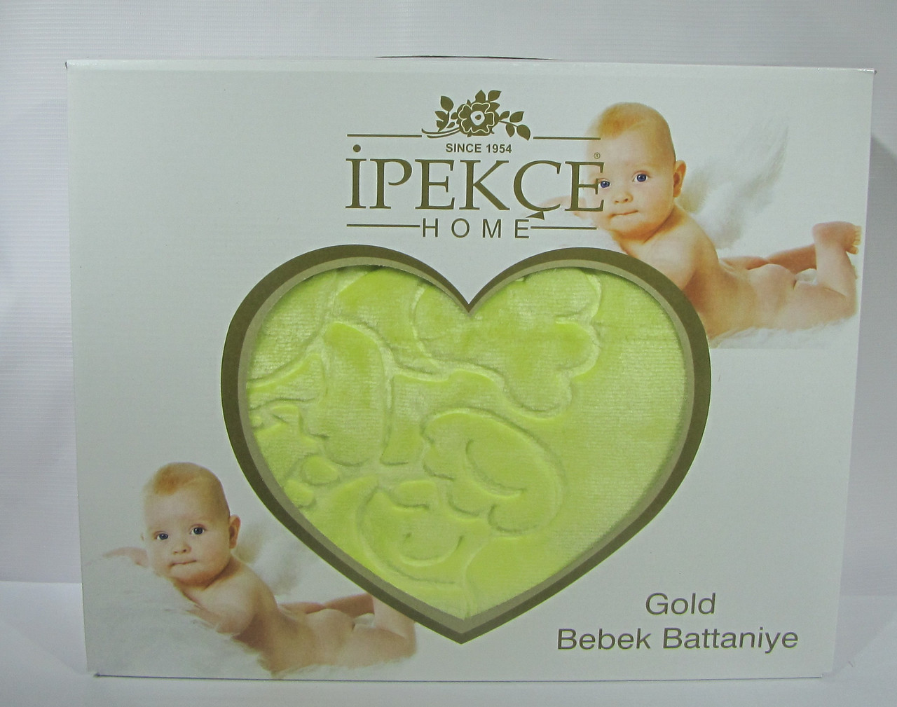 

Плед Ipekce Home Микрофибра 100x120 см Зеленый