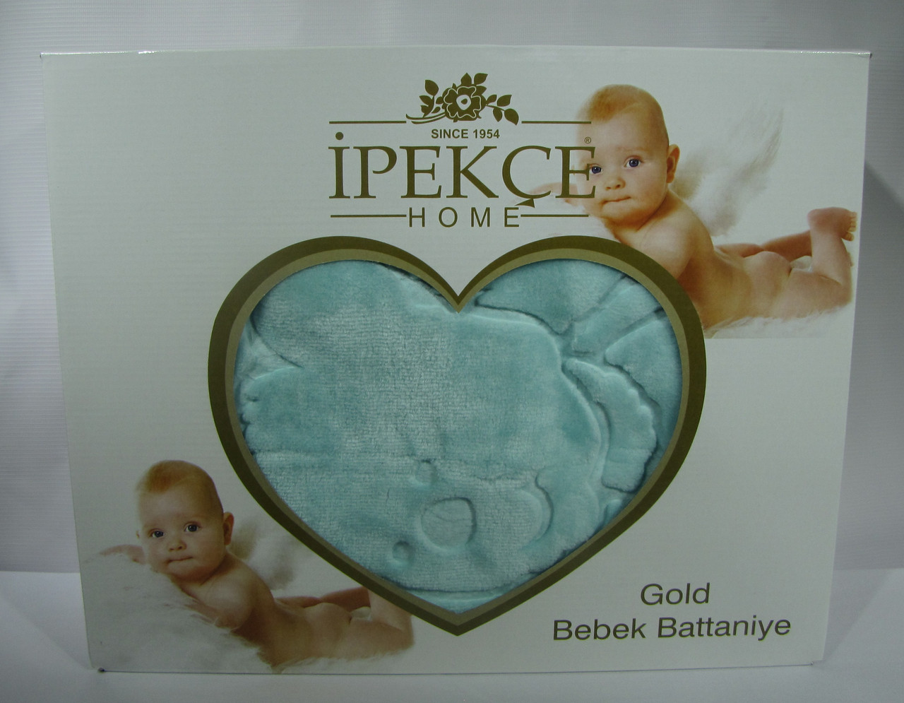 

Плед Ipekce Home Микрофибра 100x120 см Голубой