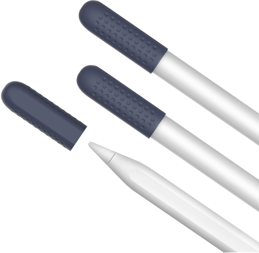 

Силиконовые насадки AhaStyle для Apple Pencil 2 Тёмно-синий (AHA-01920-NBL)