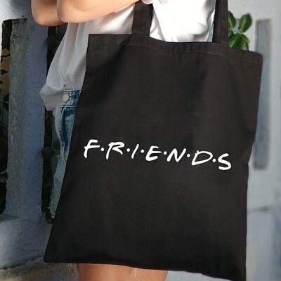 

Эко сумка женская "Friends" Market экосумка женская тканевая сумка цветная с принтом