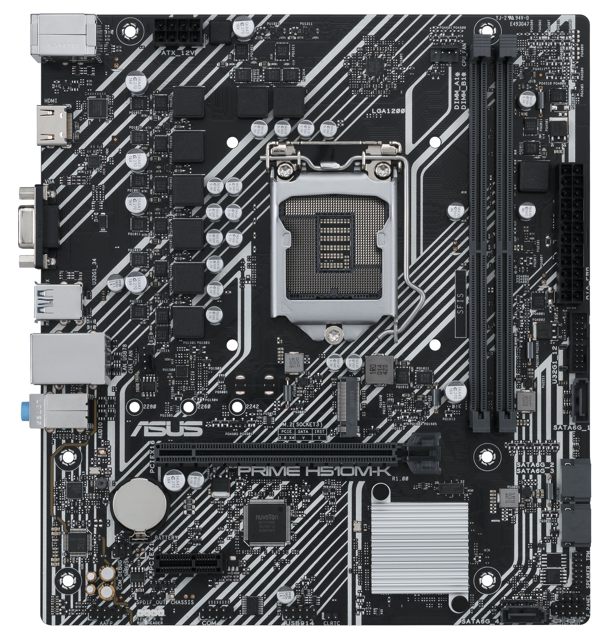 

Материнська плата Asus Prime H510M-K (s1200, Intel H510) mATX (6677626)