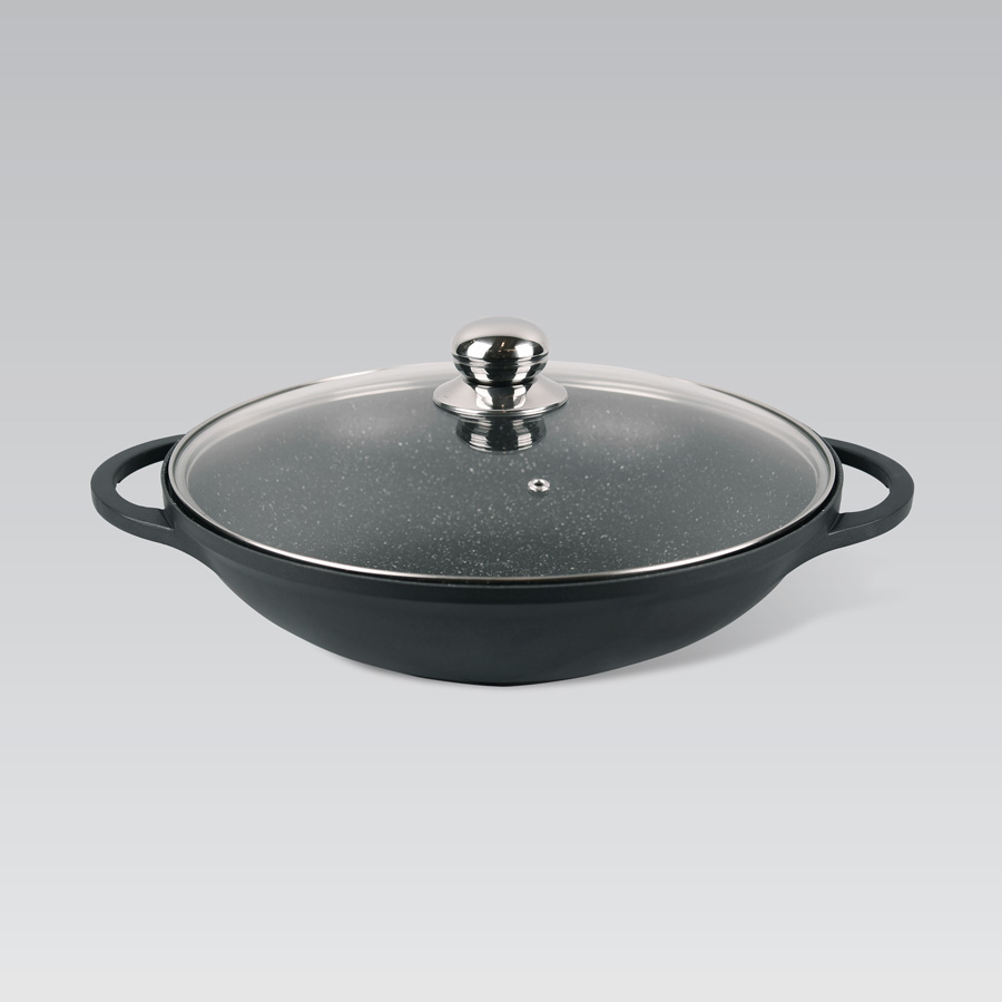 

Сковорода Maestro MR-4832 WOK (32см) с крышкой