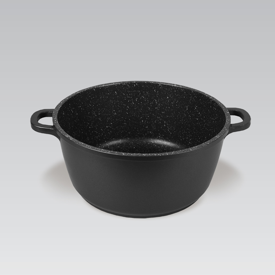 

Кастрюля Maestro MR-4624C (4л) с крышкой Чёрный