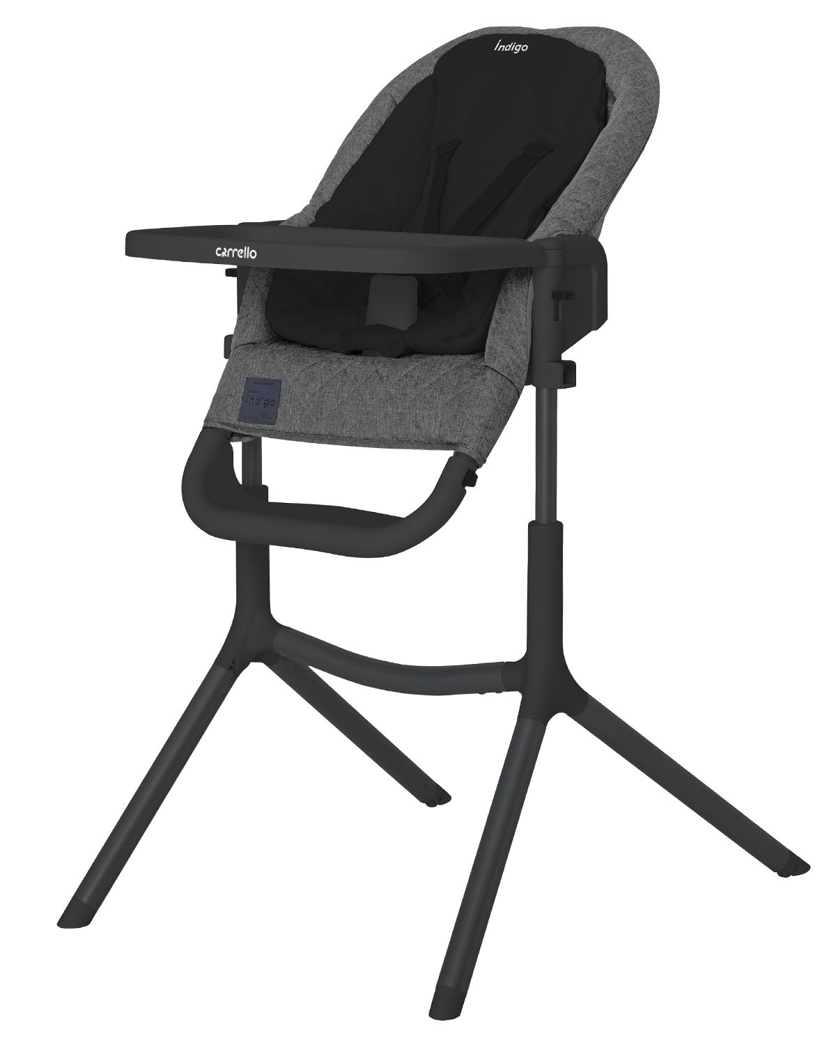 

Стульчик для кормления CARRELLO Indigo CRL-8402 Graphite Black