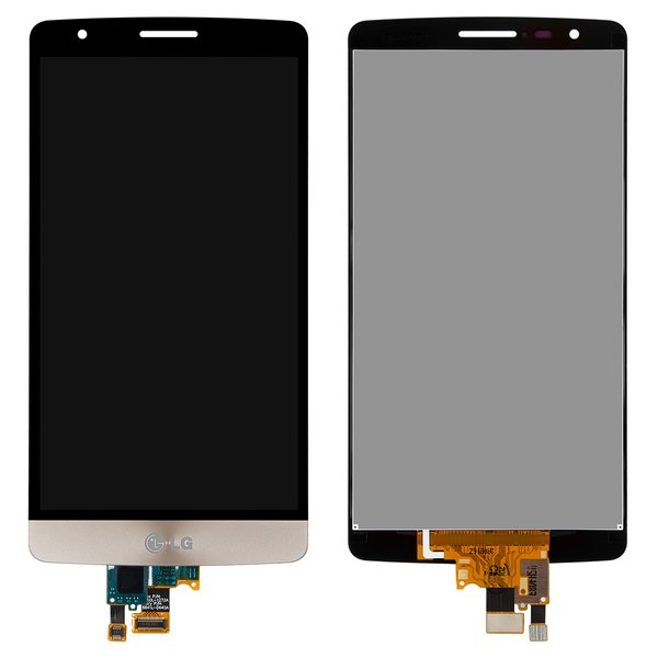 

Дисплей для LG D724 / D722 / D725 / D728 G3 mini с сенсором золотой