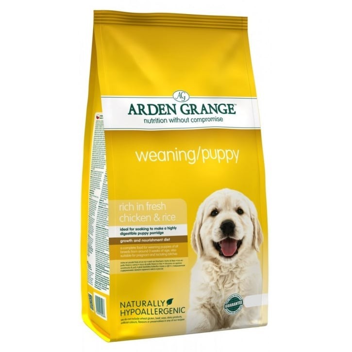 

Сухой корм Arden Grange Weaning Puppy (Арден Грендж Вининг Паппи) для щенков и кормящих собак (курица и рис) 6 кг