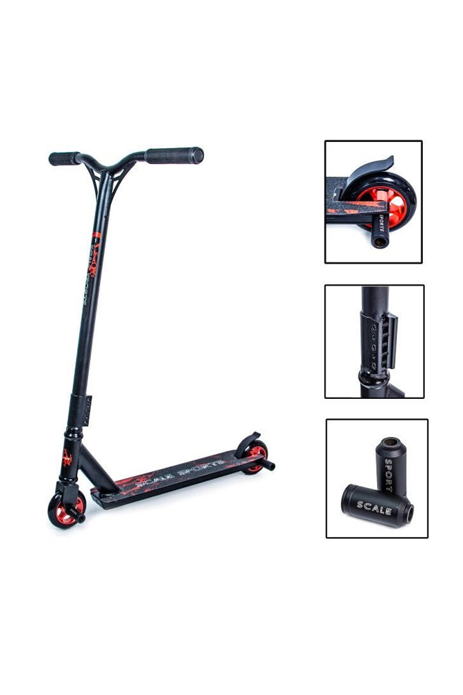 

Трюковий самокат SCALE SPORTS чорний (SKT000450676)