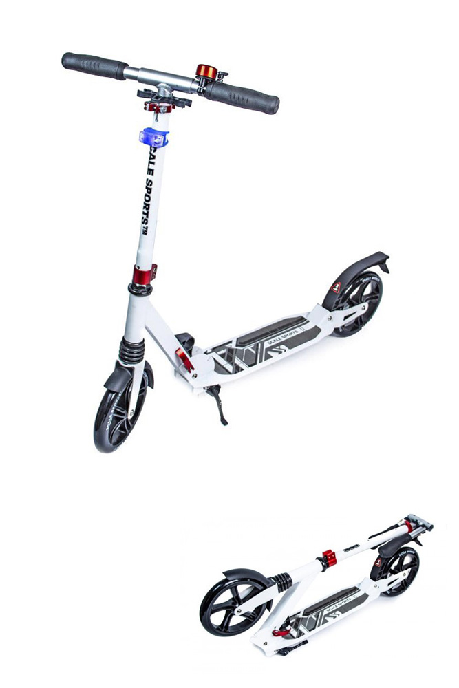 

Двоколісний самокат SCALE SPORTS білий (SKT000518035)
