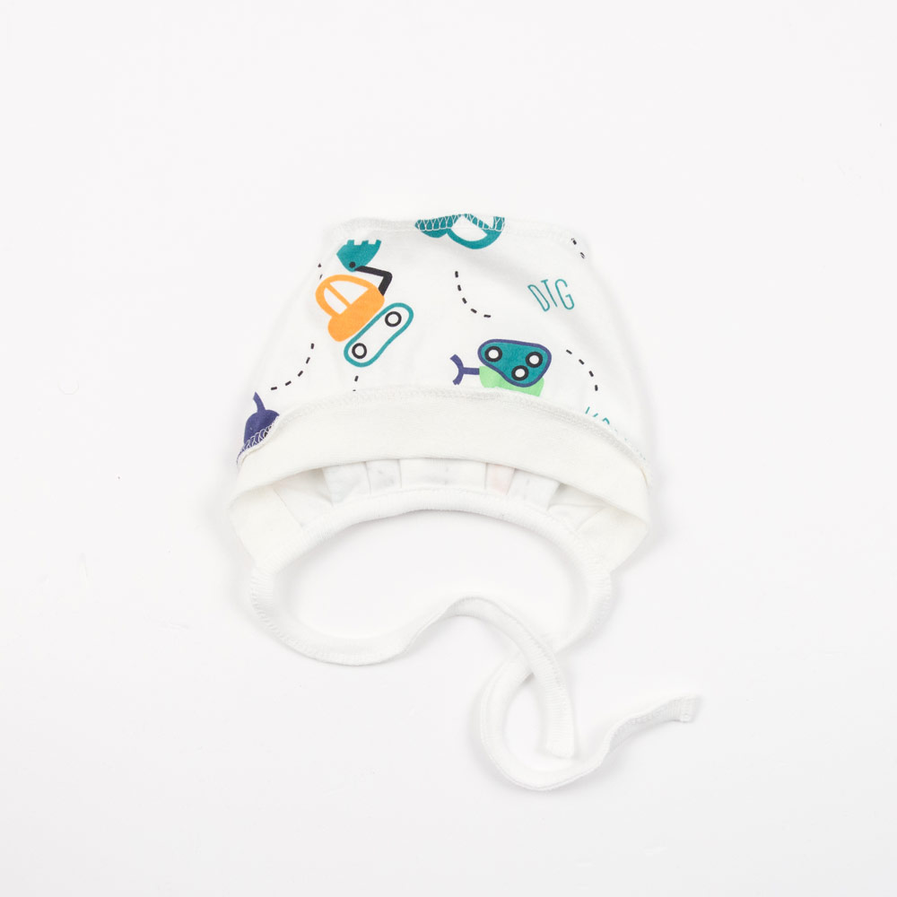 

Чепчик на хлопчика Мінікін 41 білий