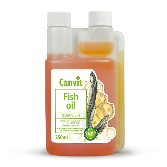 

Пищевая добавка Canvit Fish Oil жидкая витаминная добавка морской угорь 250 мл
