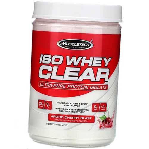 

Изолят, ISO Whey Clear, Muscle Tech 500г Вишня (29098019)