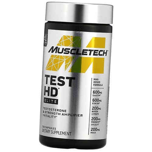 

Тестостероновый бустер, Test HD Elite, Muscle Tech 120капс (08098003)