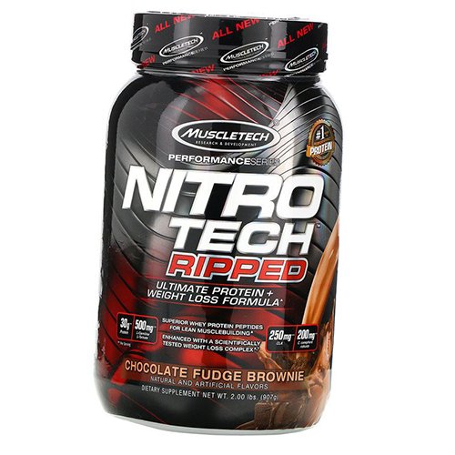 

Протеин для похудения, Nitro Tech Ripped, Muscle Tech 907г Шоколад (29098021)