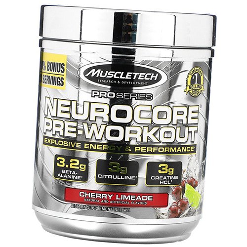 

Предтренировочный комплекс, NeuroCore Pre-Workout, Muscle Tech 222г Вишня (11098009)