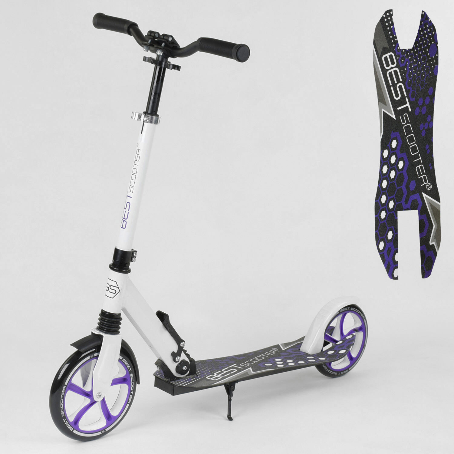 

Самокат двухколесный Best Scooter (91458)