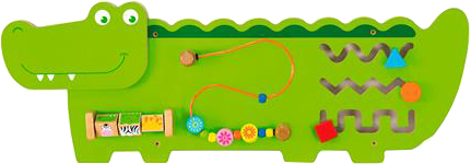 

Бизиборд Viga Toys Крокодильчик (50469FSC) (6934510504694)