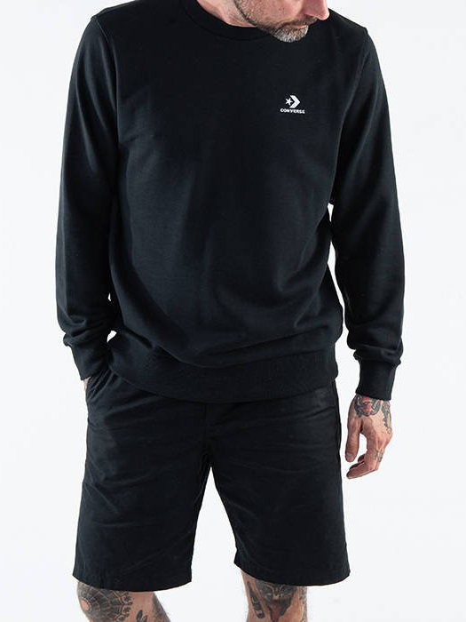 

Свитшот Converse Emb Crew Ft 10020345-001 L Black