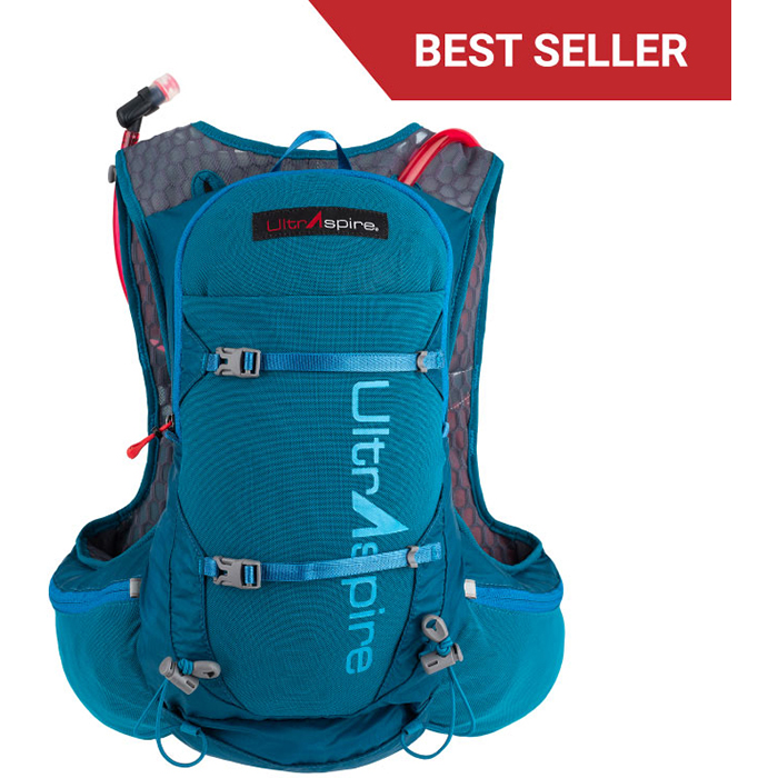 

Рюкзак для бега и велоспорта Ultraspire Zygos 4.0 Emerald M Blue с гидросистемой