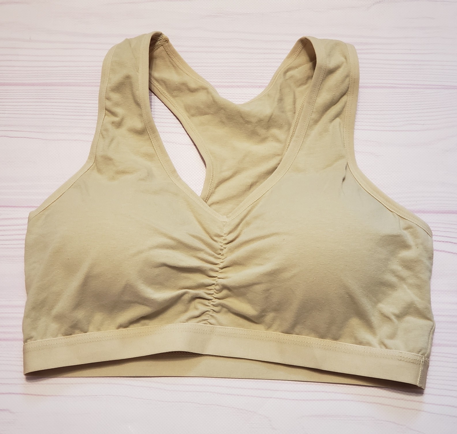 

Бюстгалтер tmelia lingerie для спорта E/F бежевый 6108