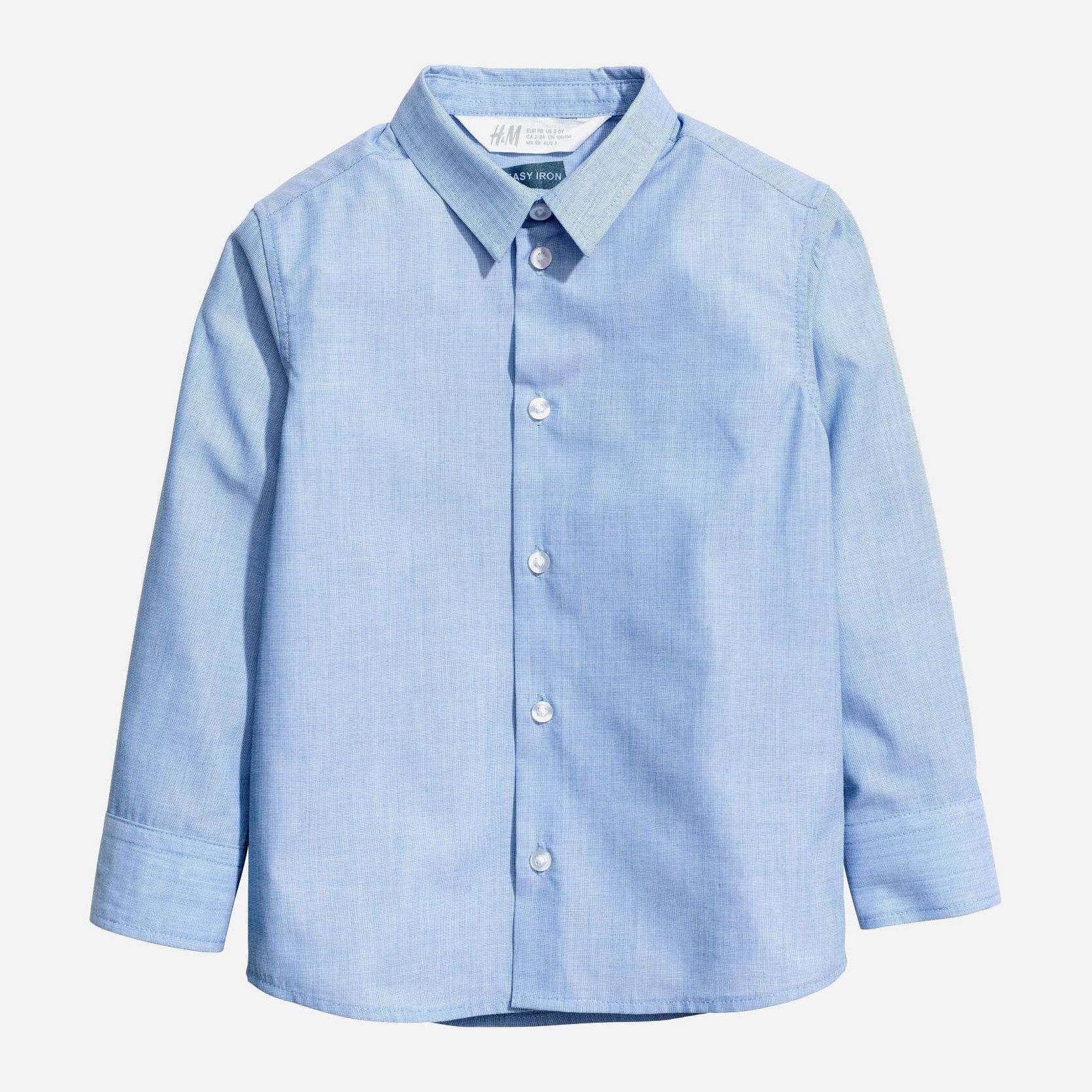 

Рубашка H&M 7391256 128 см Синий (EZH2000000165424)