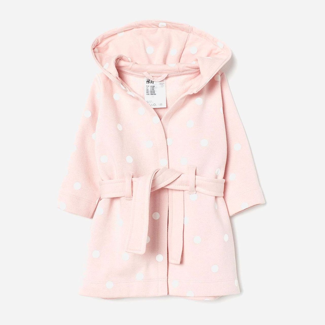 

Халат H&M 3210924 74-80 см Розовый (EZH2000000145525)
