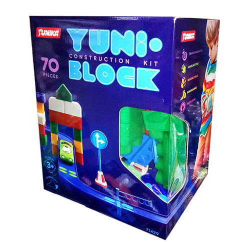 

Конструктор дитячий Юника YUNI-BLOK 70 дет (00000015002)