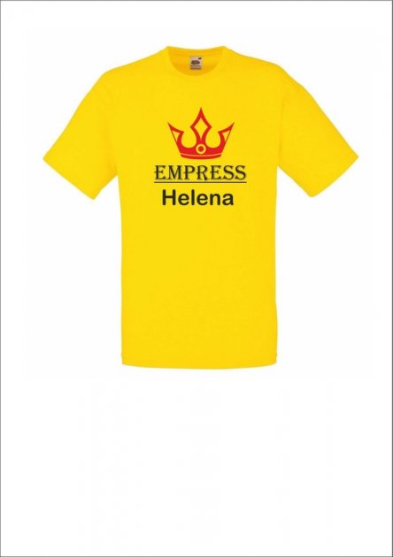 

Футболка Vivay Empress Helena М Желтая (4180)