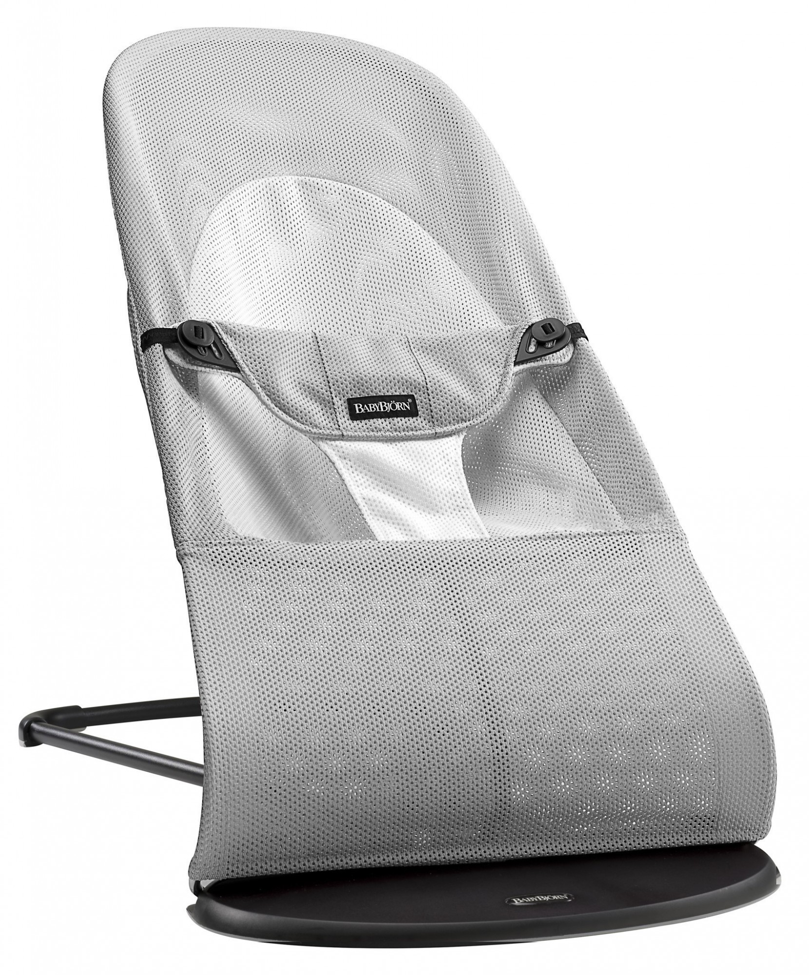 

Кресло-качалка BabyBjorn Balance Soft Mesh Silver/White, 7317680050298