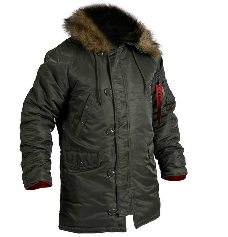 

Куртка Chameleon зимняя Slim Fit Аляска N-3B Olive, Куртка Chameleon зимняя Slim Fit Аляска N-3B Olive S