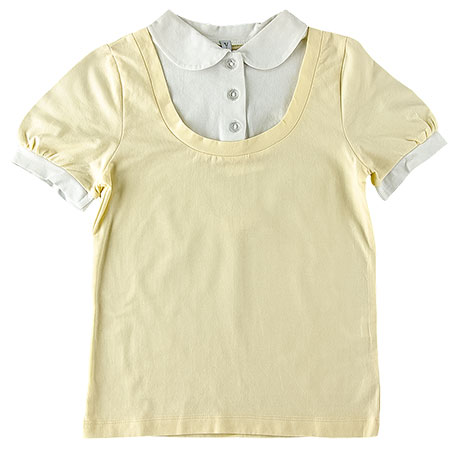 

Блуза нарядная для девочки VIDOLI 15288 122 см молочный