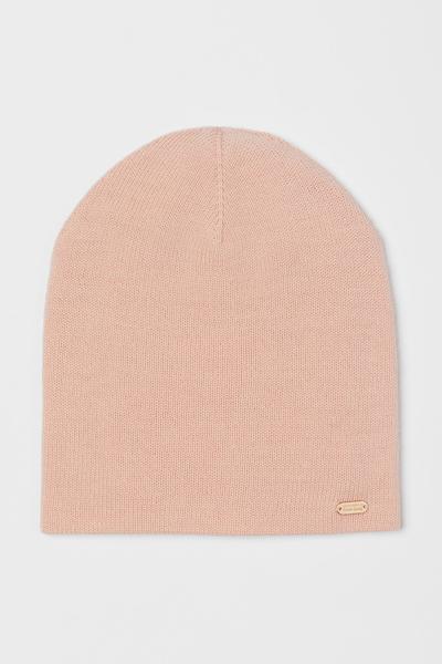 

Шапка из мериносовой шерсти H&M 110/128 (51-53) Пудрово-розовый