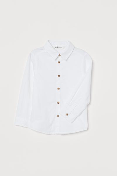 

Рубашка H&M 104 (110/56) Белый