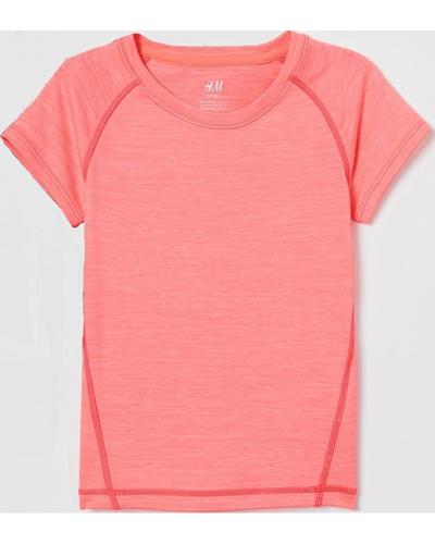 

Спортивная футболка H&M 134/140 (140/68) Неоново-розовый