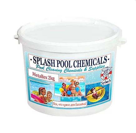 

Средство для удаления металлов из воды Metallex SPLASH 2 кг
