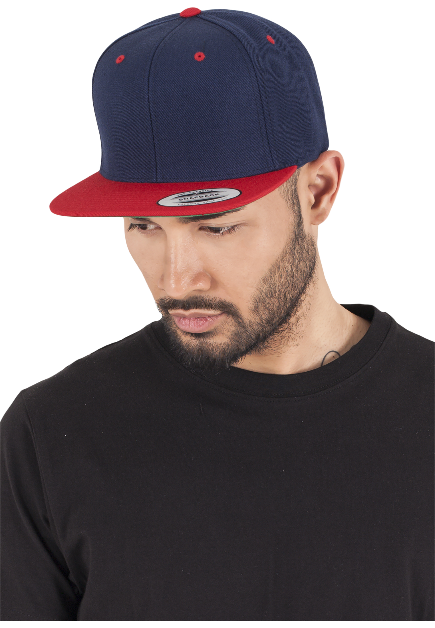 

Кепка Classic Snapback Flexfit универсальная сине-красная, Кепка Classic Snapback Flexfit универсальная сине-красная One Size