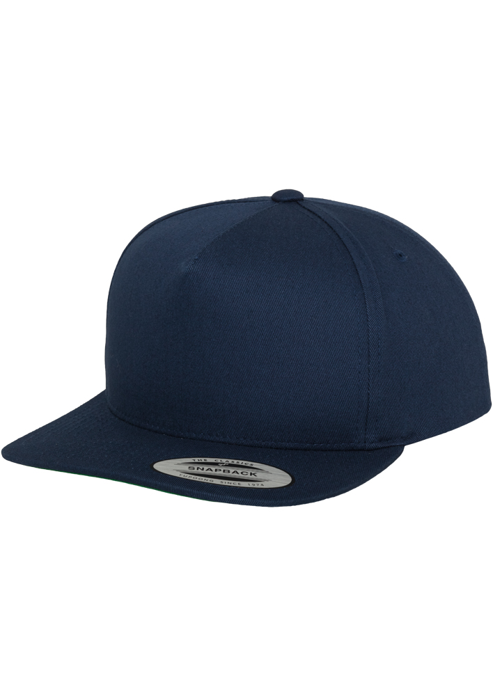

Кепка 5-ти панельный классический Snapback Flexfit однотонный универсальный темно-синий, Кепка 5-ти панельный классический Snapback Flexfit однотонный универсальный темно-синий One Size