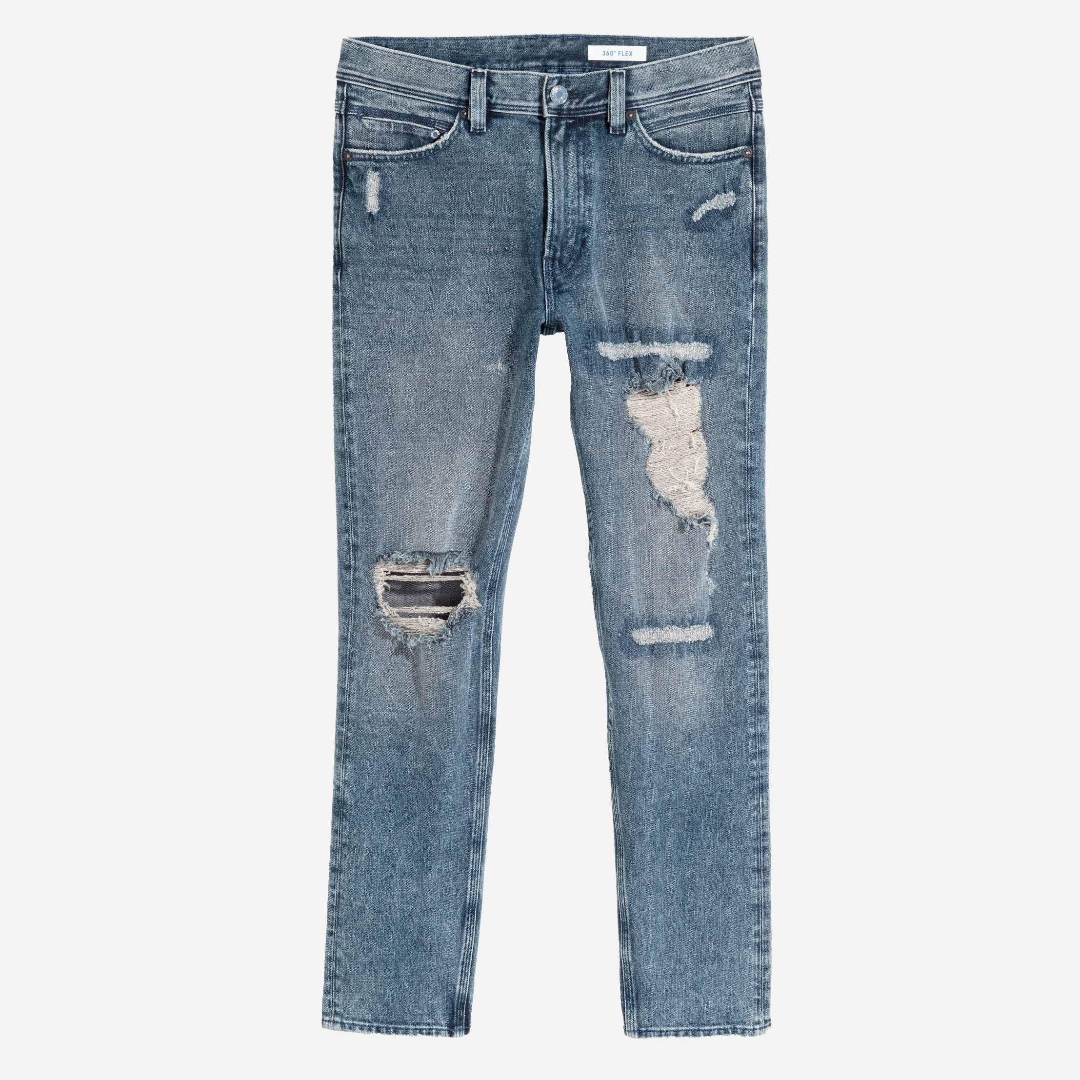 

Джинсы H&M 5403956RP21  Светло-синие, Джинсы H&M 5403956RP21 29-30 Светло-синие