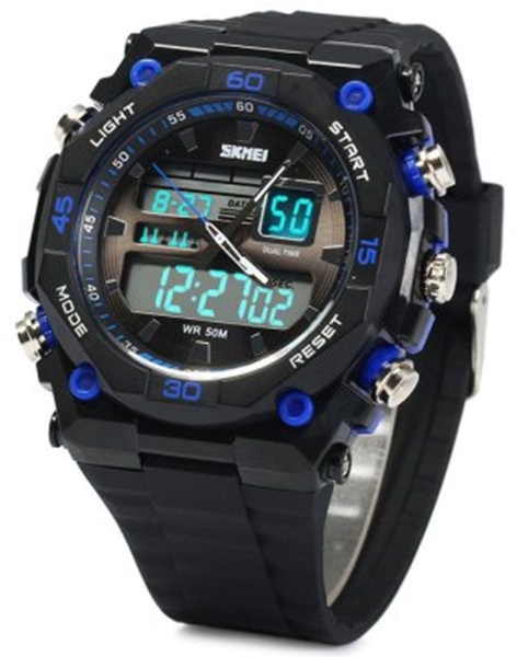 

Мужские часы Skmei 1092 Black-Blue BOX