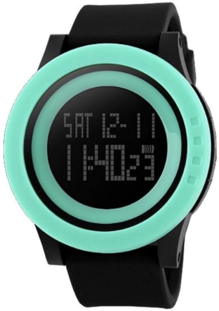 

Наручные часы Skmei DG1142 BK-Light Green BOX