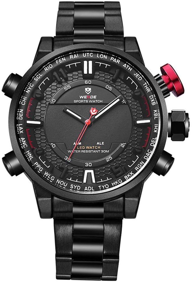 

Мужские часы Weide All Black WH6402B-1C SS (WH6402B-1C)